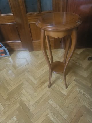 Mesita auxiliar madera maciza