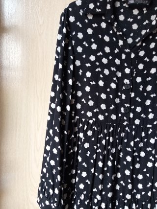 Vestido Zara juvenil estampado floral