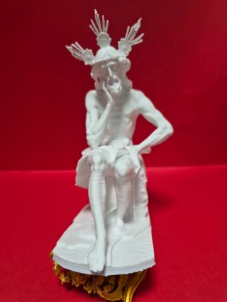 Figura Cristo 3D Humildad y paciencia Pto Sta Mari