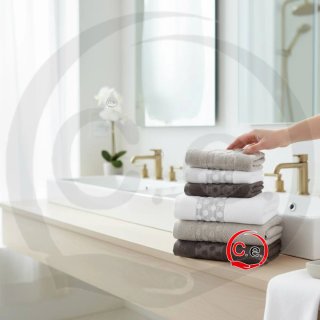 Set 6 Asciugamani VINGI art.Punto spugna