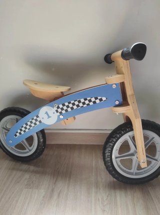 Bicicleta madera niños 2 ruedas