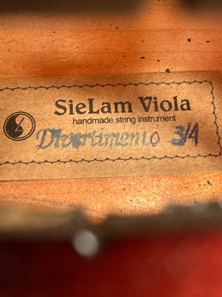 Violín Sielam 3/4 con accesorios