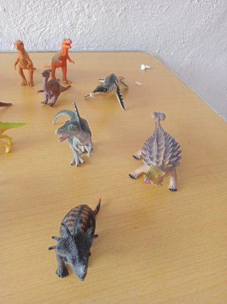 Colección 21 figuras dinosaurios PVC