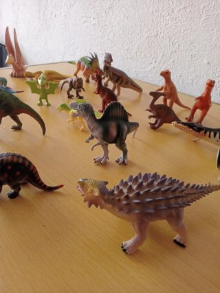 Colección 21 figuras dinosaurios PVC