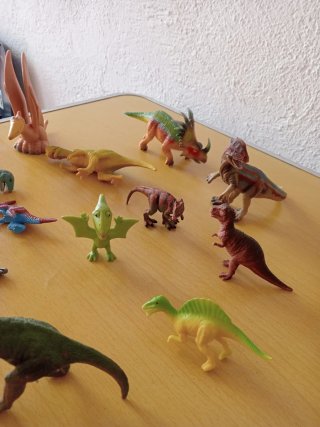 Colección 21 figuras dinosaurios PVC