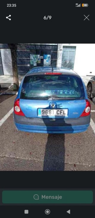 Renault Clio con centralita y embrague nuevos