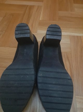 Zapatos Badana Negros Tacon