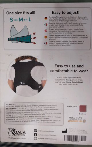 Mochila Porteo Koala Babycare