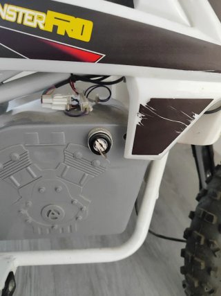 Pitbike Eléctrica Infantil 3 Marchas
