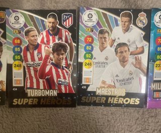 Colección Cartas Panini Super Heroes