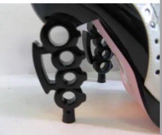 Zapatos tacón puńo americano