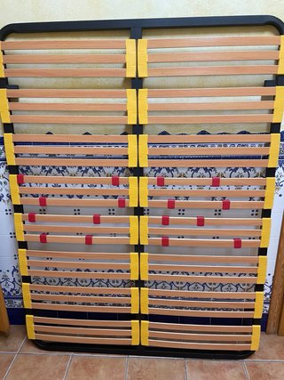 Estructura Cama Madera y Somier