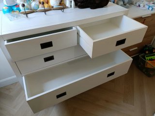 Cómoda Banak Madera Blanca