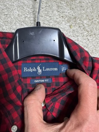 Camicia Ralph Lauren a quadri Custom Fit L