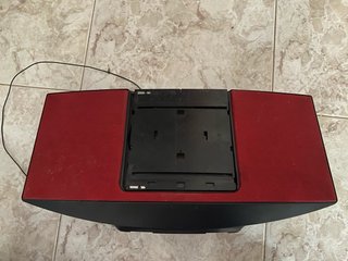 Minicadena Sony CMT-V10iP CD-Radio Negra