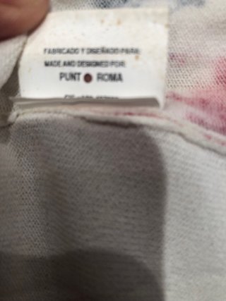 Chaqueta Punto Roma Flores Fucsias