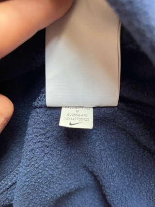 Sudadera Nike con capucha azul marino Talla M