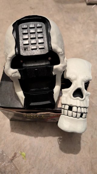Teléfono Calavera Vintage 90s