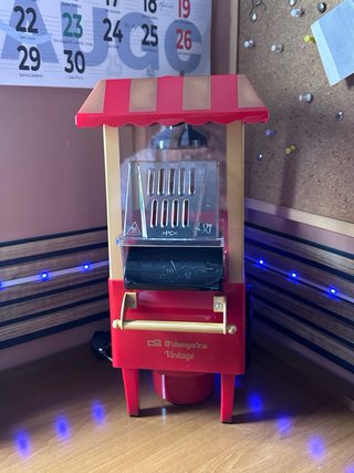 Máquina de Palomitas Orbegozo Vintage Roja