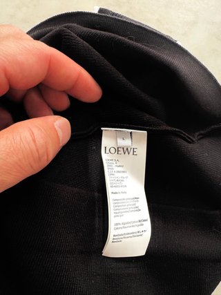 Top Loewe Negro Talla L