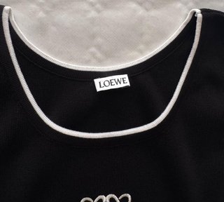 Top Loewe Negro Talla L