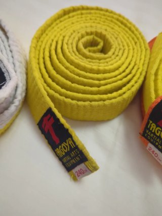 Cinturones Judo/Artes Marciales (3 uds)