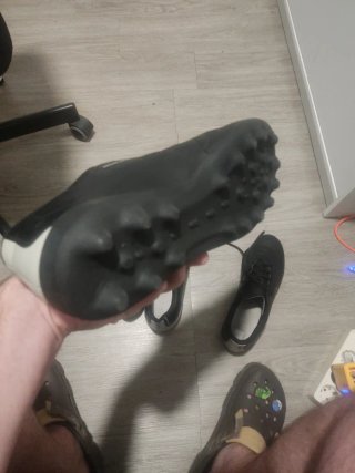 Zapatillas de fútbol negras