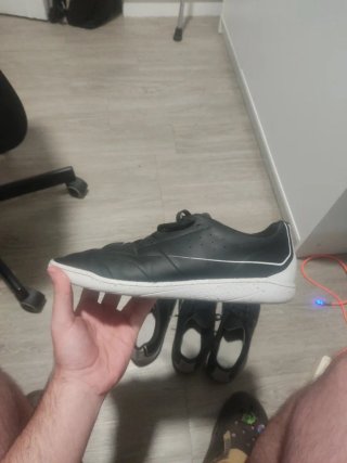Zapatillas de fútbol negras