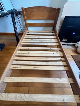 Cama individual madera 90x190