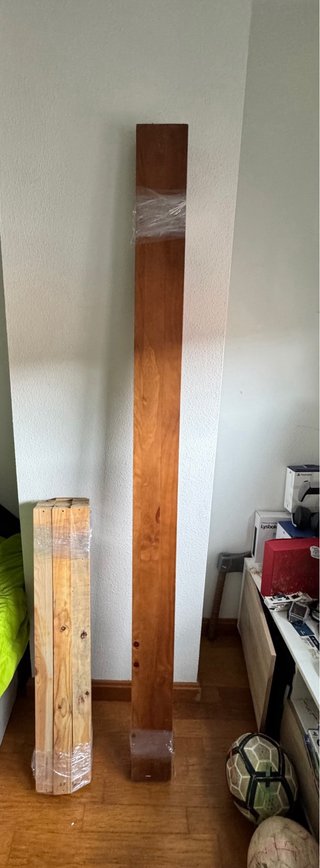 Cama individual madera 90x190