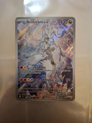 Carta Pokémon Reshiram de N 167/159