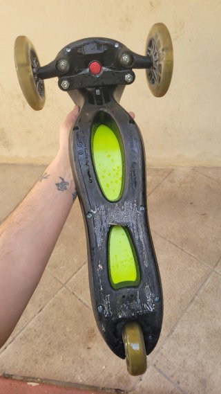 Patinete Globber Elite Deluxe Luces de 3 a 9 años
