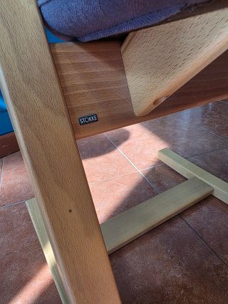Conjunto de Escritorio y 2 sillas Stokke