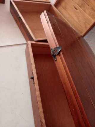 3 Cajas Grandes Madera Marrón