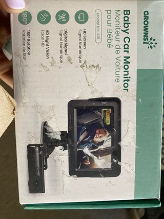 Monitor Bebé Coche GROWNSY 401