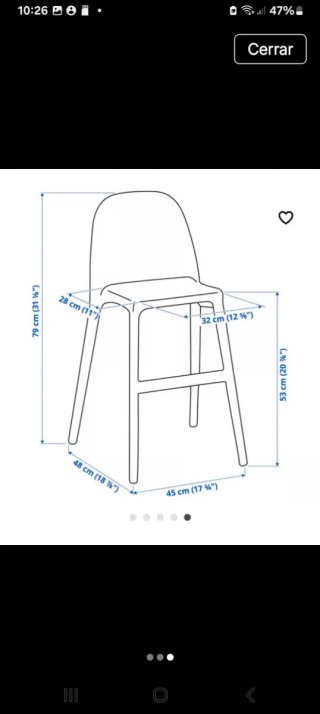 Silla Urban Ikea Verde