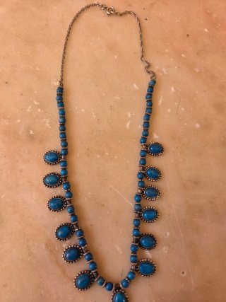 Collana Argento 925 e Turchese