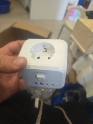 Cubo Lencent 7-en-1, Adaptador de Corriente