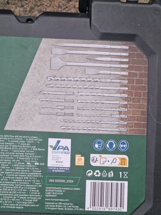 Set Brocas y Cinceles SDS