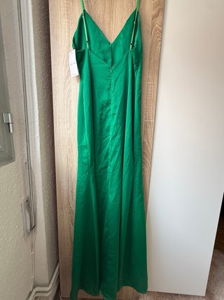 Vestido de fiesta verde talla S