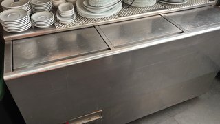 Nevera botellero 1.5m Acero Inoxidable