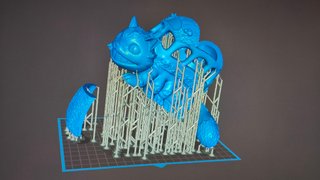 Figura Nekobasu Totoro 3D