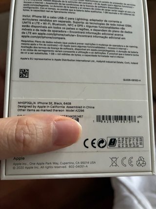 iPhone SE Negro 64GB - 74% Batería