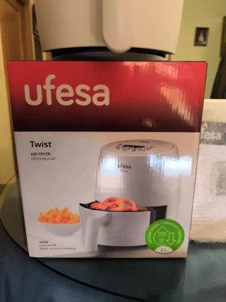 Freidora de aire Ufesa Twist 2L