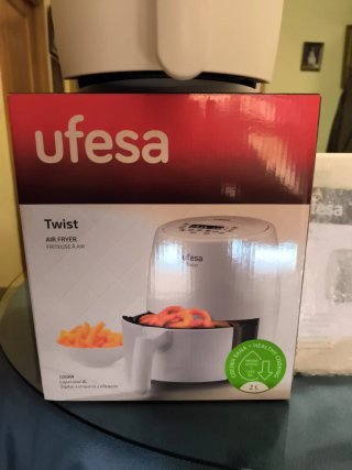 Freidora de aire Ufesa Twist 2L