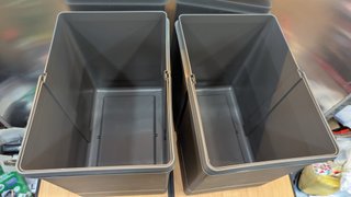 EMUCA - Cubos de Basura bajo Fregadero con fijación Inferior para Cocina