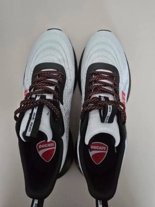 Scarpe Ducati Doadrunner Rosse e Bianche