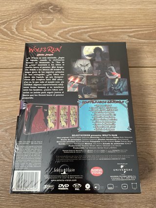 Wolf's Rain Edición Integral DVD como nueva