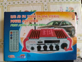 Amplificador Karaoke Kentiger USB SD FM Nuevo