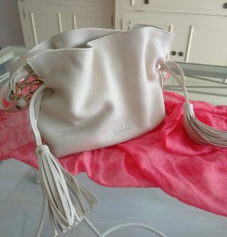 Bolso Be One Piel Crema
